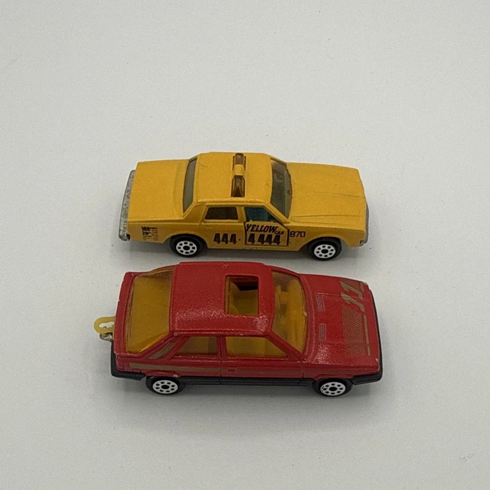 Vintage Lot 2 Majorette #240 Chevrolet Impalas And  Renault #275 Made In France